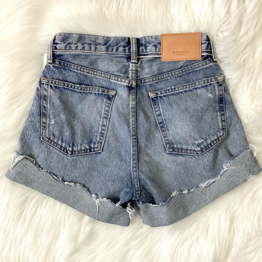 MOUSSY VINTAGE Upland Cut Off Shorts SIZE 23 NWT - Picture 9 of 14